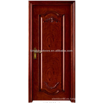 Puerta de madera de MO-310S de puerta Interior de madera maciza de lujo por precio barato